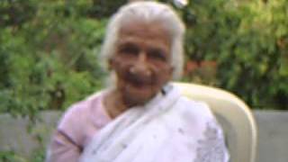 (Late )Smt GangaBai (aged 90+) Wife of Late Gandhi Krishnan (patron leader of Kudumbi seva sangham)