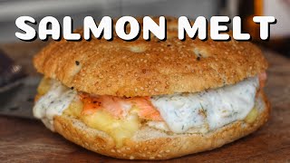 This SALMON MELT SANDWICH will MELT in your MOUTH - 0815BBQ - International