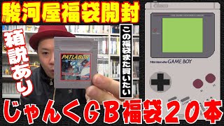 【駿河屋】じゃんくGB福袋２０本セット！開封したら結構得した気分になった！【レトロゲーム】【ゲームボーイ】