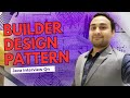 Builder Design Pattern | Important Java interview question