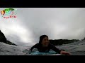 【おばさんサーフィン】ロングボードで激浅リーフ🌊四国徳島🌺surfing longboard japan🏄‍around the age of 50🎵