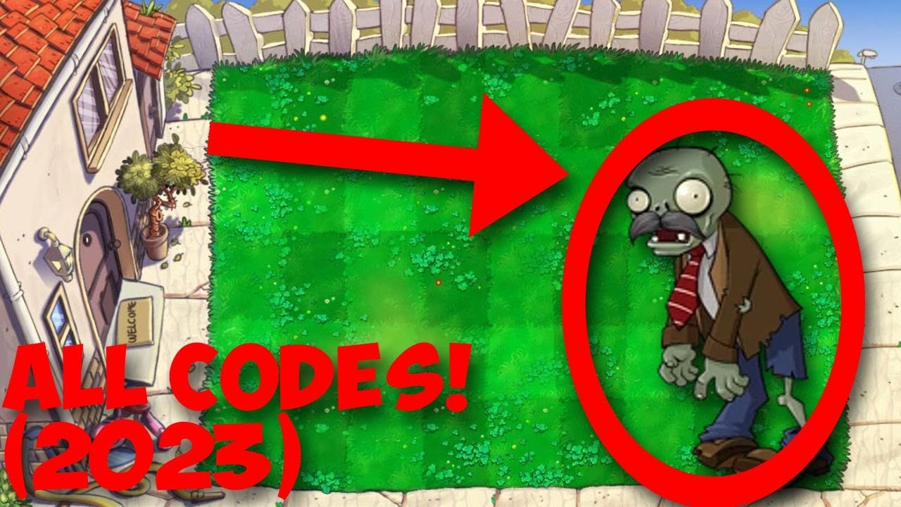 All Secret Codes In Plants Vs Zombies! - YouTube