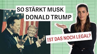 Was bekommt Elon Musk bei Trump-Sieg? Und: Musk verschenkt täglich $1 Mio an Wähler