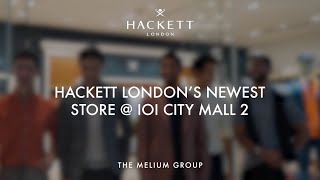 Hackett London Opens It's Doors at IOI City Mall 2