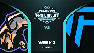 PALADINS Pro Circuit: Team Project vs Team Prolific (Phase 2 Week 2)