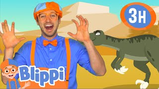 Learn Dinosaur Names | Blippi | Animal Videos for Kids | Educational Content