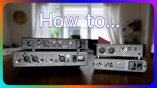 How to connect a DAC