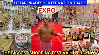 Uttar Pradesh International Trade Expo😱|Up international trade show