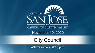 NOV 10, 2020 | City Council, Evening Session