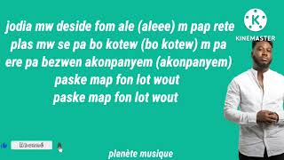 jeff prosper_map fon lot wout video lyrics