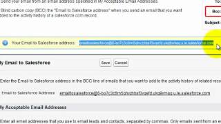 BCC to Salesforce