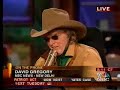 david gregory drunk or high on imus in the morning