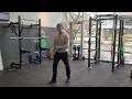 static split squat jumps