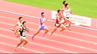 2016ジュニア陸上男子 100ｍ 決勝 20161022