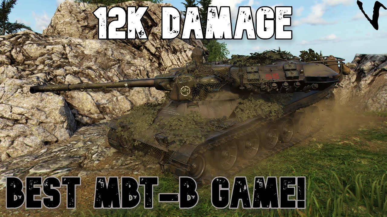 Best Game In MBT-B: 12K Damage: WoT Console - World Of Tanks Modern ...