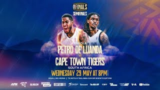 Cape Town Tigers (South Africa) v Petro de Luanda (Angola) - Full Game - BAL 4 Playoff Semifinals