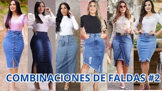 TENDENCIAS FALDAS DE MEZCLILLA CORTAS #FASHION #VIRALVIDEOS #VIRALSHORTS #FALDASHOT