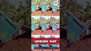 Plot Cleaning \u0026 Leveling Using JCB Machinery