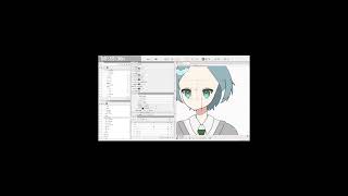 【Live2D】１時間でVtuberモデリングしてみた【short】