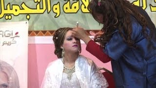 In symbolic break, Iraqi beauticians hold Baghdad festival