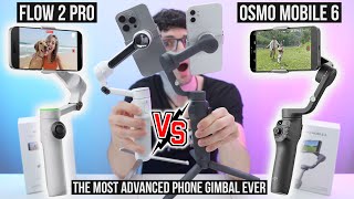 The Perfect iPhone Gimbal? - Insta360 Flow 2 Pro VS DJI OM6 (Superior Tracking \u0026 Many New Features)