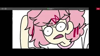 Zoom call ddlc animation