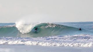 Pros SCORE clean morning at SoCal sandbar - Raw Footage