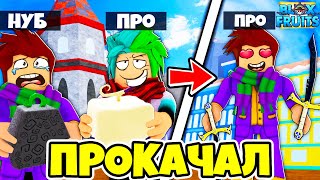 ✅ ПРОКАЧАЛ НУБА ДО ПРО В BLOX FRUITS! ПРОКАЧКА ИГРОКА В BLOX FRUITS! Blox Fruits