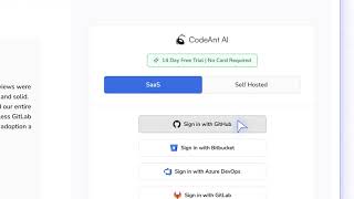 Integrate CodeAnt AI in Github in 2 mins