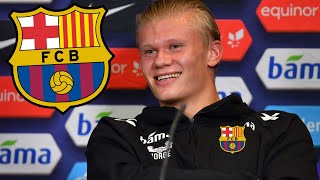 ERLING HAALAND AU BARÇA POUR 5 ANS C'EST BOUCLÉ !