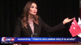 Azerbaycan Milletvekili Pashayeva; \