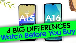 Samsung Galaxy A15 vs A16 Differences | What's the Difference