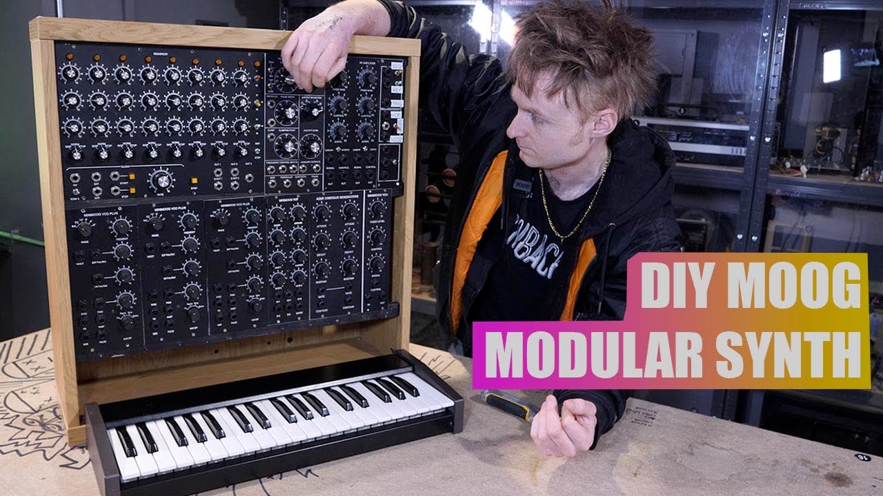 DIY MOOG STYLE MODULAR SYNTH - YouTube