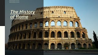 HISTORY OF ROME LECTURE [PART 3] (10:00 AM, WEDNESDAY, NOVEMBER 4)