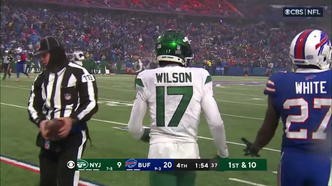 Garrett Wilson Record Breaking Day Against The Bills | The New York ...