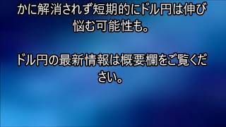 ドル円　今日の予想　2021 1/6