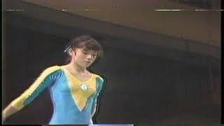 内田桂　平均台1981NHK杯個人総合