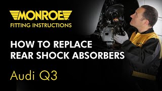 How to replace Rear Shock Absorbers - Audi Q3