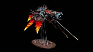 How to paint flames on a Heldrake (airbrush painting guide)