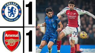 ⚪ Chelsea Vs Arsenal (1-1) All Goals and Extended Highlights |✓ premier!league 2024/25