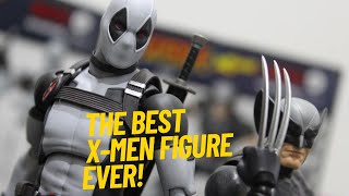 Medicom Mafex Uncanny X Force X-men Deadpool and Wolverine Action Figure review