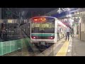 常磐線　【夜の土浦駅の発着集‼️】