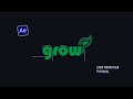 Simple stroke path logo reveal animation in after effects cc 2024