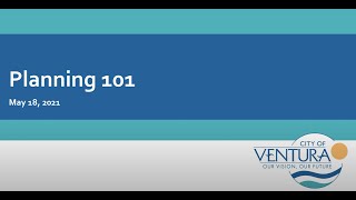 General Plan: Planning 101