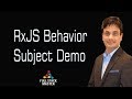 Coding Session: RxJS Behavior Subject example