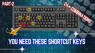 Magics Of 24+ Window Key Combinations YOU NEED to LEARN Now! | Most Important Shortcut keys