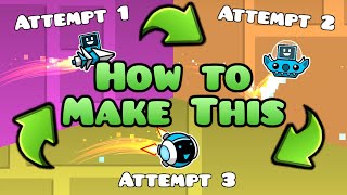 This Level Changes Every Attempt - Geometry Dash 2.2 Editor Tutorial