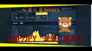 【ハイロー15分取引】　GBP/JPY逆張り解説！！