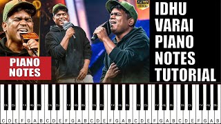 Idhu Varai (Goa) Piano Notes Tutorial | Yuvan Shankar Raja | Thennarasu