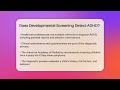 does developmental screening detect adhd the disease encyclopedia